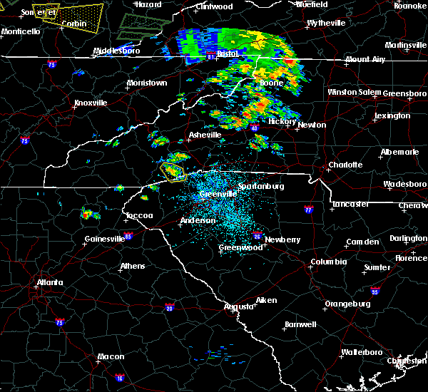 Interactive Hail Maps Hail Map for Brevard, NC