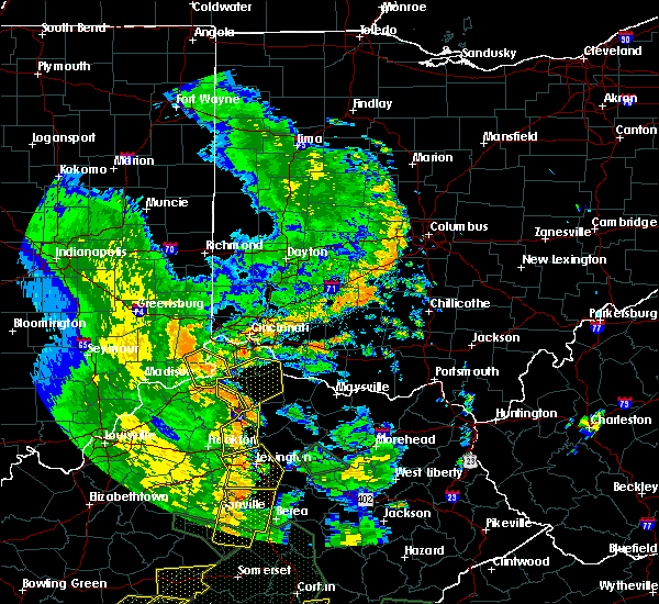 Interactive Hail Maps Hail Map for Williamstown, KY