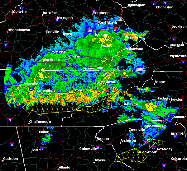 Interactive Hail Maps Hail Map for Waynesville, NC