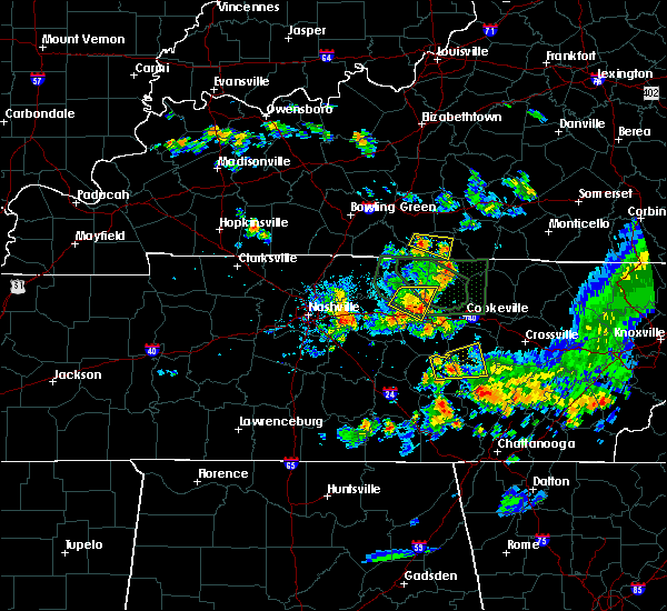 Interactive Hail Maps Hail Map for Cookeville, TN