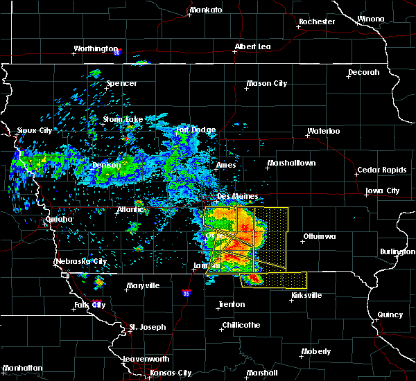 Interactive Hail Maps Hail Map for Pleasanton, IA