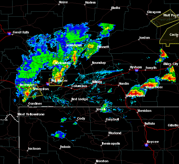 Interactive Hail Maps Hail Map for Pray, MT