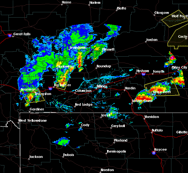 Interactive Hail Maps Hail Map for Colstrip, MT