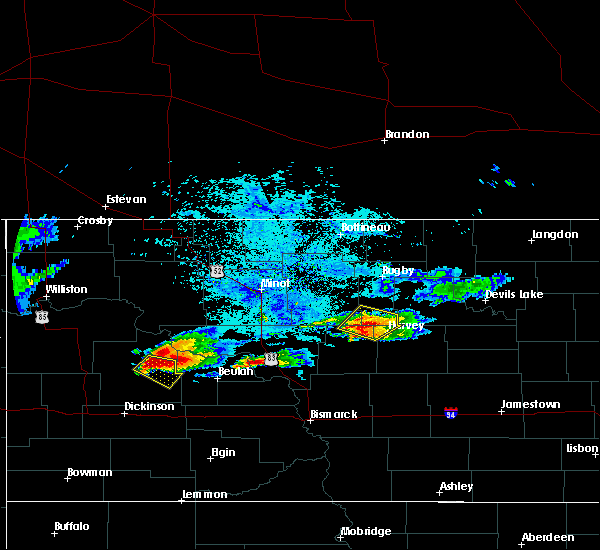 Interactive Hail Maps Hail Map for Anamoose, ND