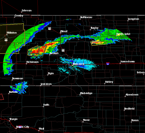 Interactive Hail Maps Hail Map for Dunn Center, ND