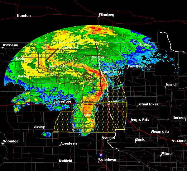 Interactive Hail Maps Hail Map for Fargo, ND