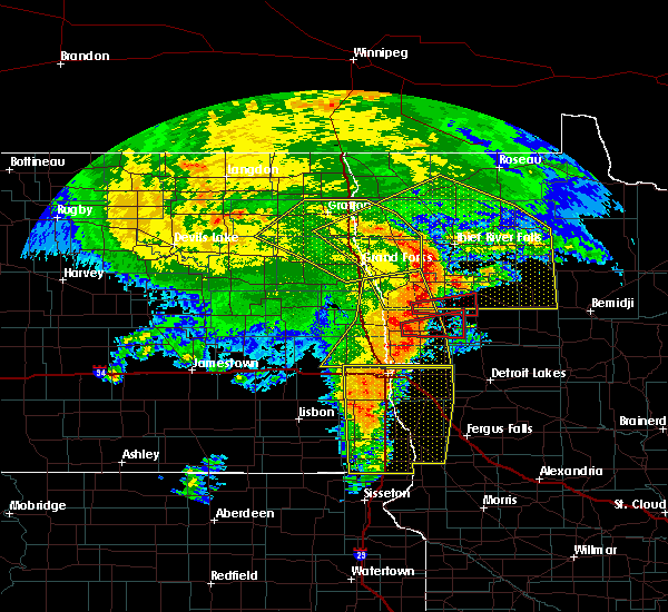 Interactive Hail Maps Hail Map for Fargo, ND