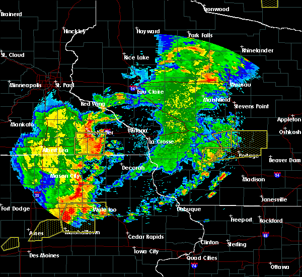 Interactive Hail Maps Hail Map for La Valle, WI