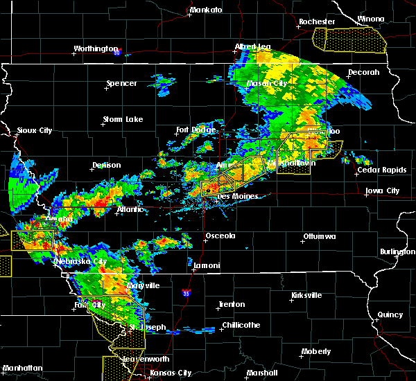 Interactive Hail Maps Hail Map for Evansdale, IA