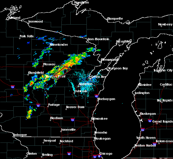 Interactive Hail Maps Hail Map for Tigerton, WI