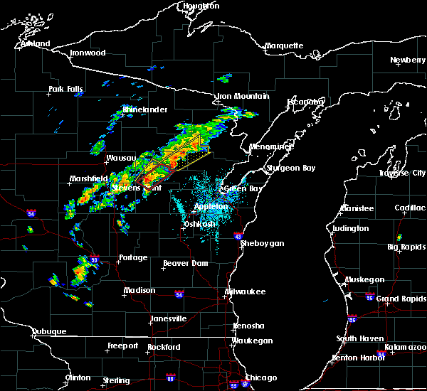 Interactive Hail Maps Hail Map for Tigerton, WI