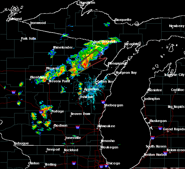 Interactive Hail Maps Hail Map for Amberg, WI