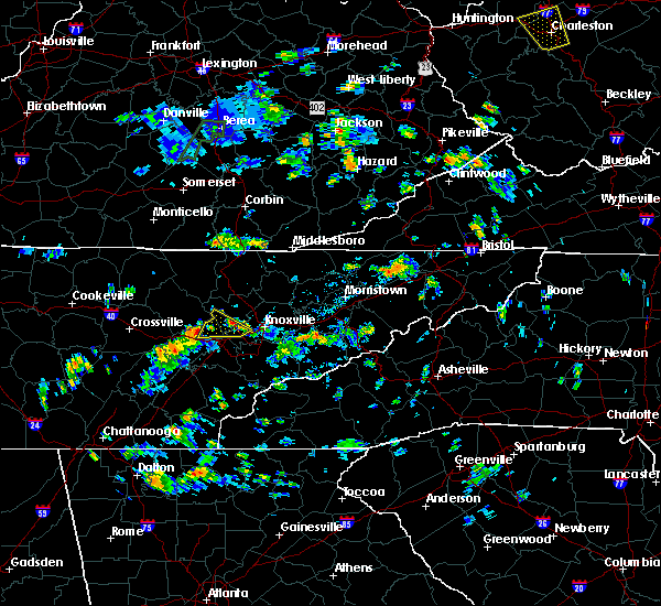 Interactive Hail Maps Hail Map for Knoxville, TN