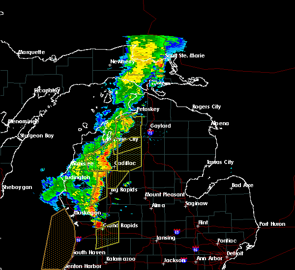 Interactive Hail Maps Hail Map for Tustin, MI