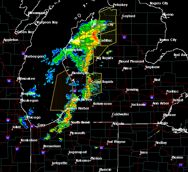 Interactive Hail Maps Hail Map for White Cloud, MI