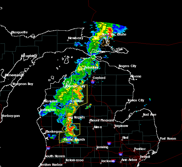 Interactive Hail Maps Hail Map for Tustin, MI