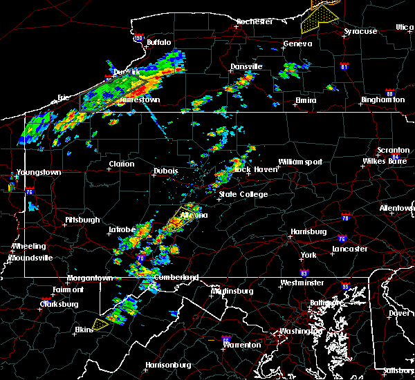 Interactive Hail Maps Hail Map for Bellwood, PA