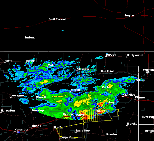 Interactive Hail Maps Hail Map for Miles City, MT