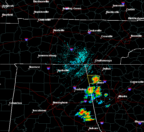 Interactive Hail Maps Hail Map for Summerville, GA