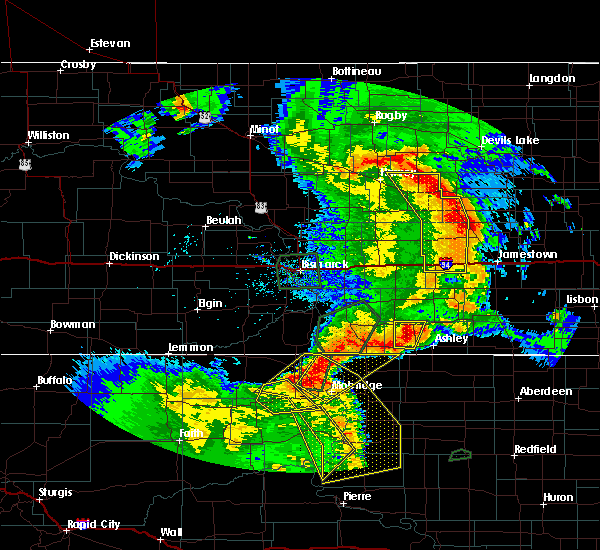 Interactive Hail Maps Hail Map for Mobridge, SD