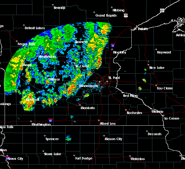 Interactive Hail Maps Hail Map for Hutchinson, MN