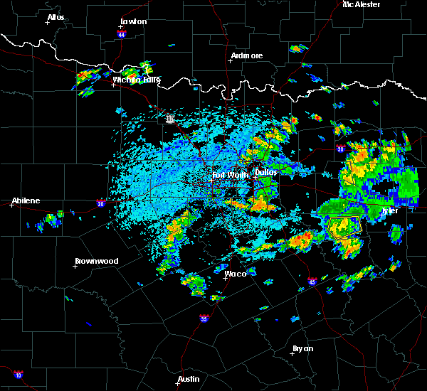 Interactive Hail Maps Hail Map for Athens, TX