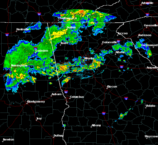 Interactive Hail Maps Hail Map for Carrollton, GA