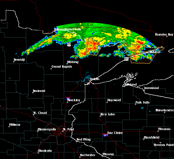 Interactive Hail Maps Hail Map for Lutsen, MN