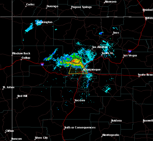 Albuquerque Radar Weather Map Interactive Hail Maps Hail Map for Albuquerque, NM