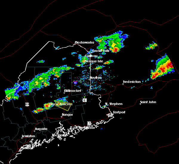 Interactive Hail Maps Hail Map for Howland, ME