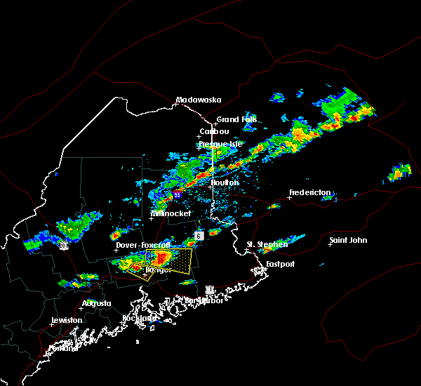 Interactive Hail Maps Hail Map for Bangor, ME