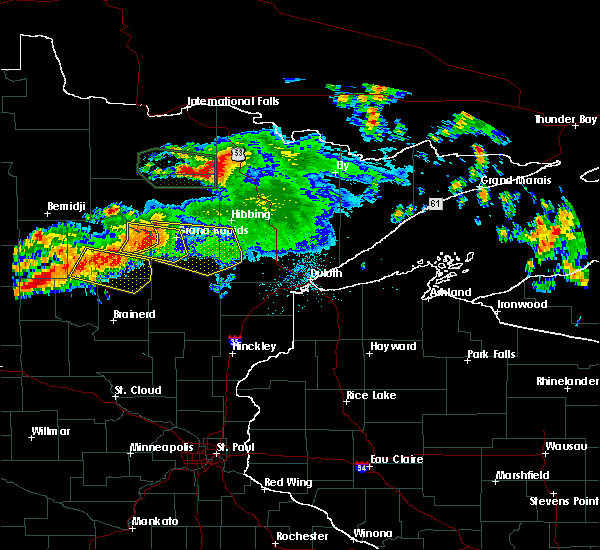 Animated Weather Map Mn Interactive Hail Maps Hail Map for Grand Rapids, MN