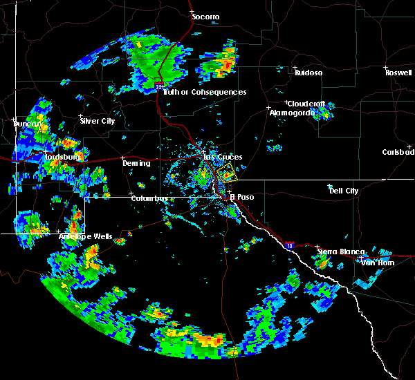 Interactive Hail Maps Hail Map for El Paso, TX