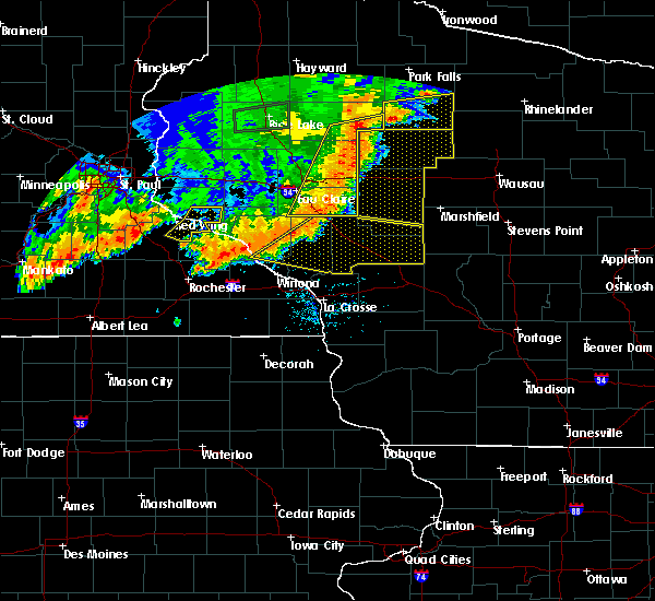 Interactive Hail Maps Hail Map for Ogema, WI