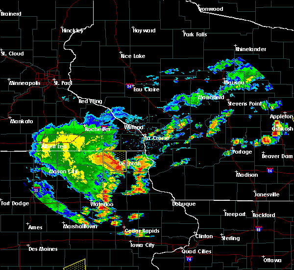 Interactive Hail Maps Hail Map for Calmar, IA