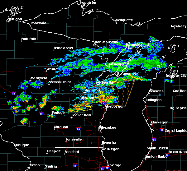 Interactive Hail Maps Hail Map for Mount Calvary, WI