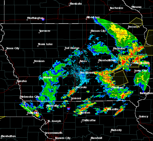 Interactive Hail Maps Hail Map for West Chester, IA