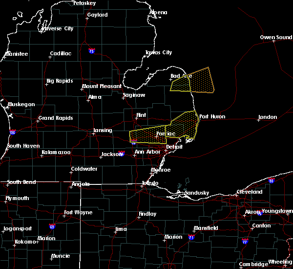 Interactive Hail Maps Hail Map for Capac, MI