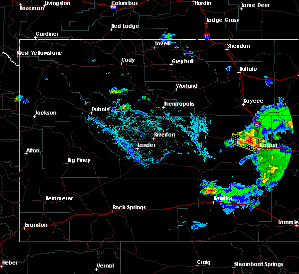 Interactive Hail Maps Hail Map for Casper, WY