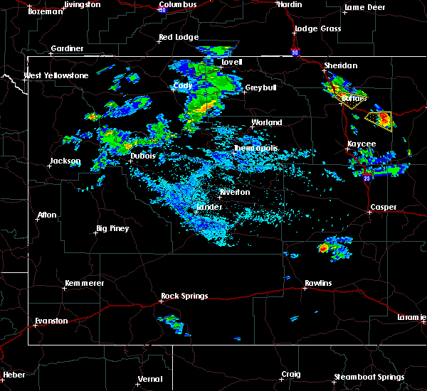 Interactive Hail Maps Hail Map for Buffalo, WY