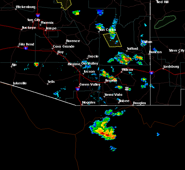 Interactive Hail Maps Hail Map for Fort Thomas, AZ