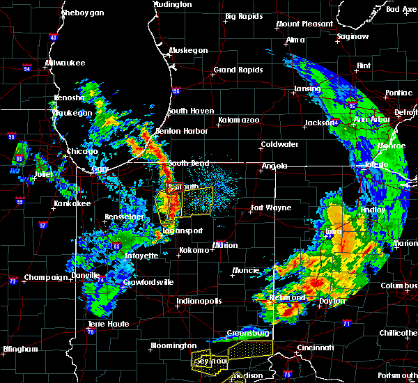 Interactive Hail Maps Hail Map for Akron, IN