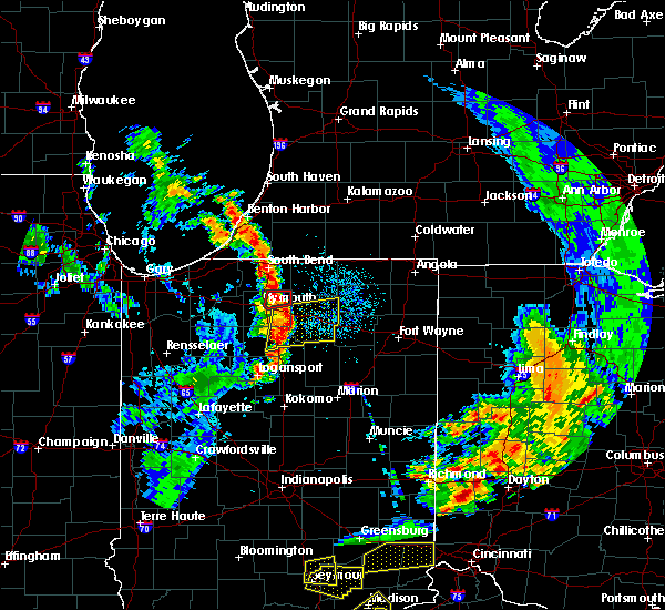 Interactive Hail Maps Hail Map for Bremen, IN