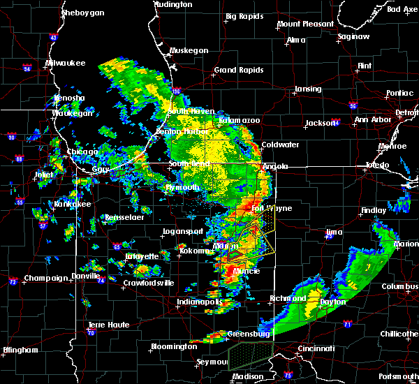 Interactive Hail Maps Hail Map for Hartford City, IN