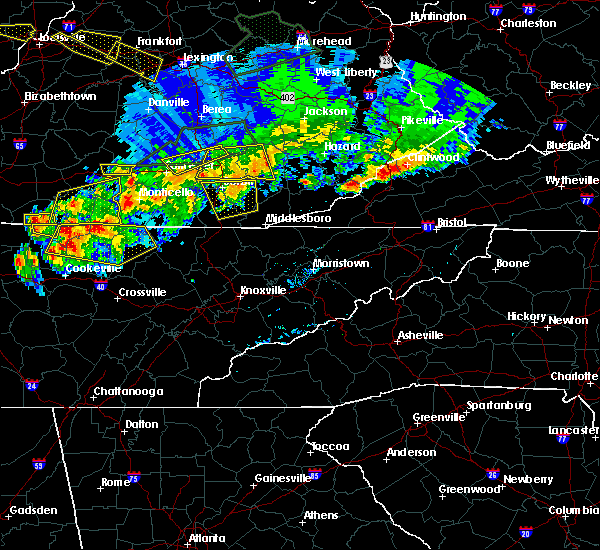 Interactive Hail Maps Hail Map for Williamsburg, KY