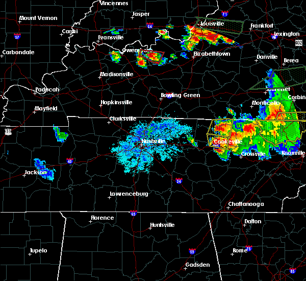 Interactive Hail Maps Hail Map for Celina, TN