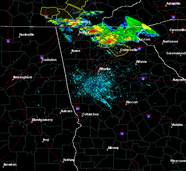Interactive Hail Maps Hail Map for Dawsonville, GA