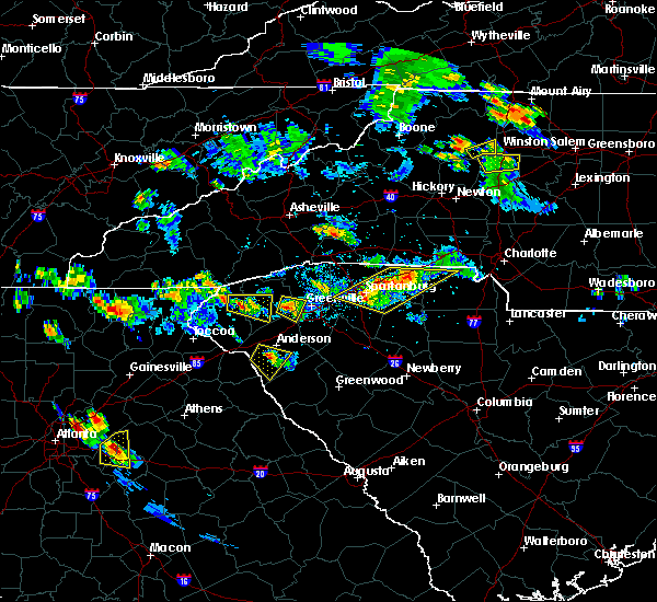 Interactive Hail Maps Hail Map for Pickens, SC
