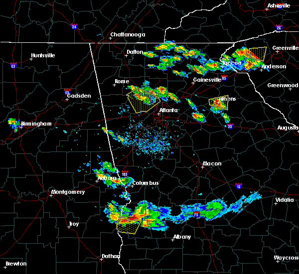 Interactive Hail Maps Hail Map for Winterville, GA