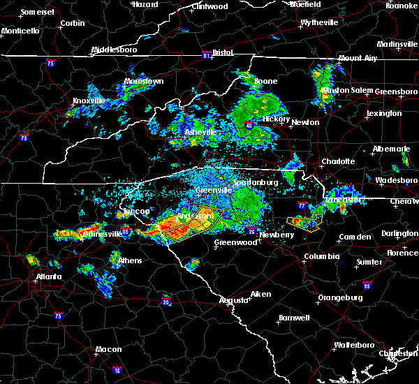 Interactive Hail Maps Hail Map for Fountain Inn, SC